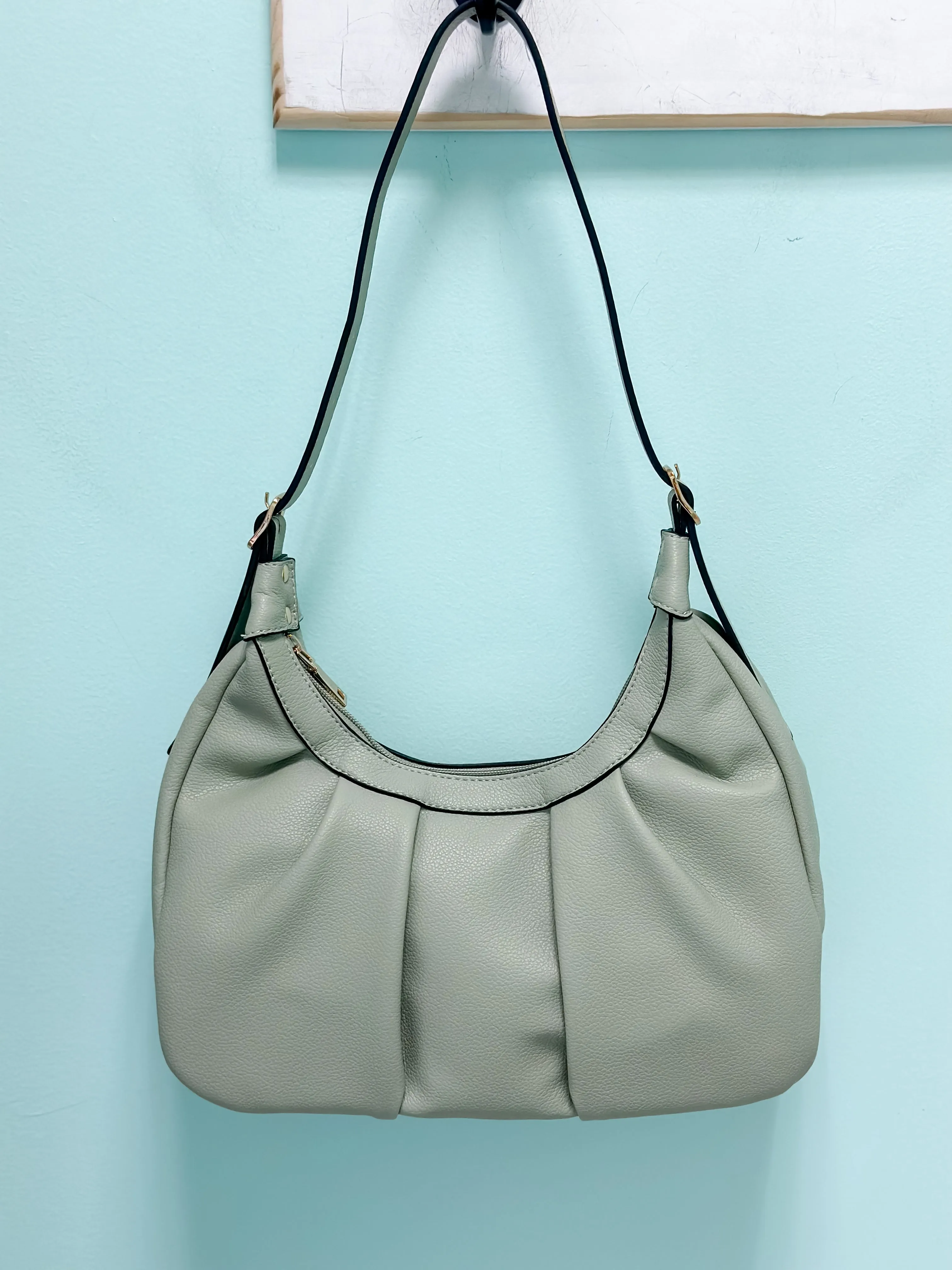 Simply Noelle Pleated Shoulder Bag
