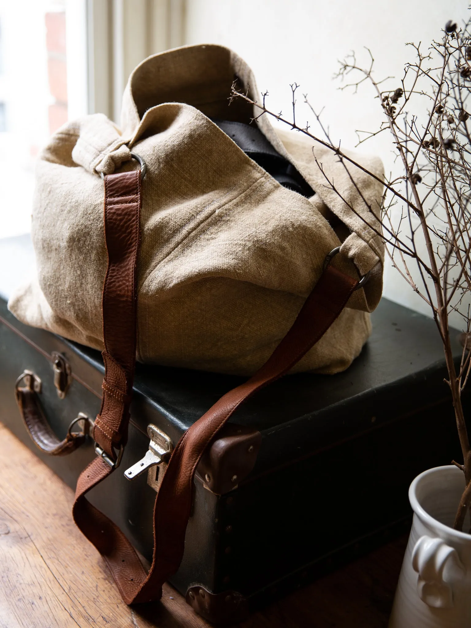 Slouchy Jute Bag- Natural