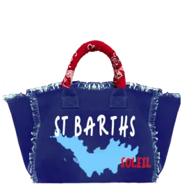 St. Barths Fringe Canvas Bag