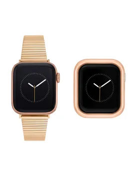 Stainless Steel Band with Protective Case Bundle