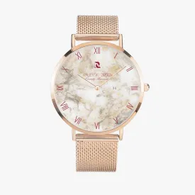 Stainless Steel Perpetual Calendar Quartz Watch