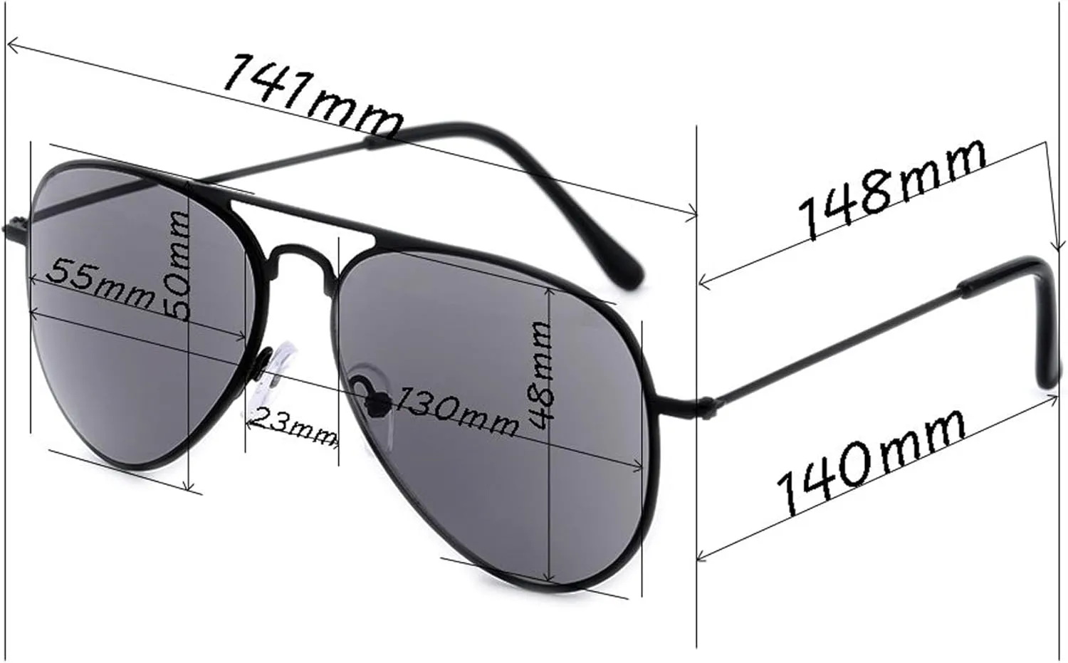 Sun Full Lens Reading Glasses Readers Sunglasses Aviator Sports Unisex