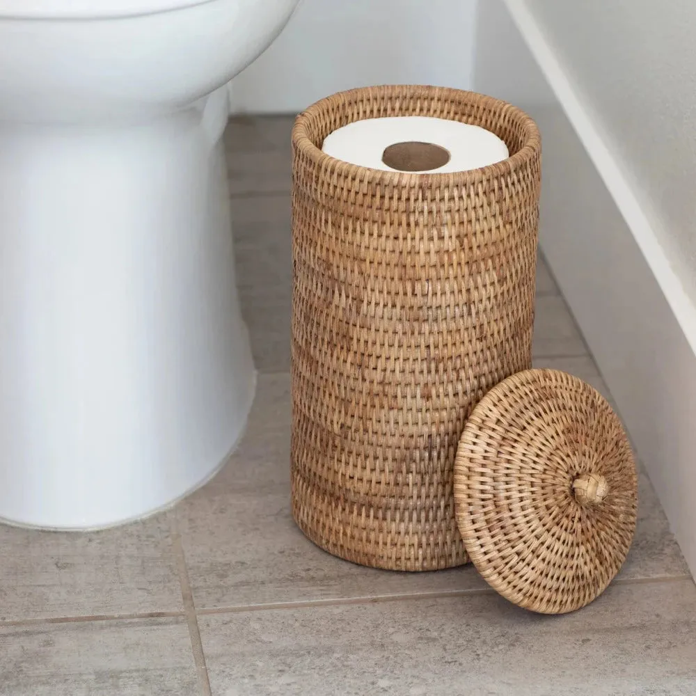 Tall Round Tissue Storage Basket