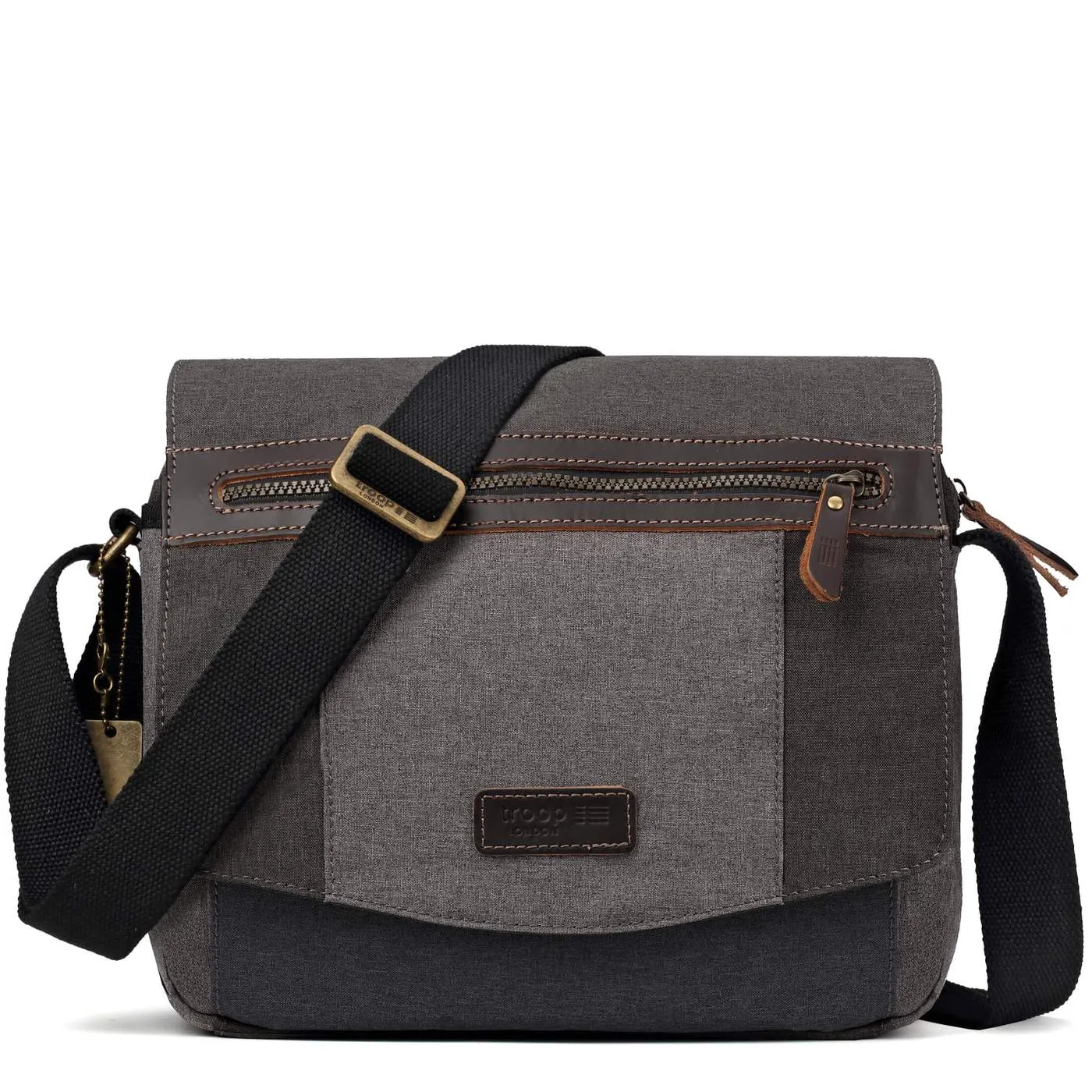 Troop London Urban Grey Messenger Bag