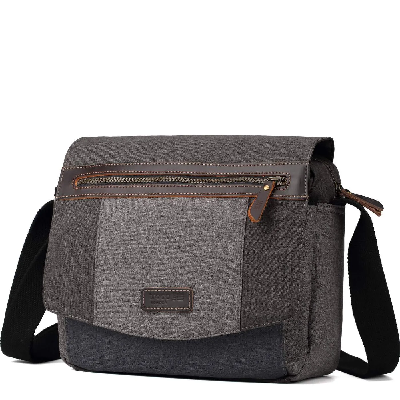 Troop London Urban Grey Messenger Bag