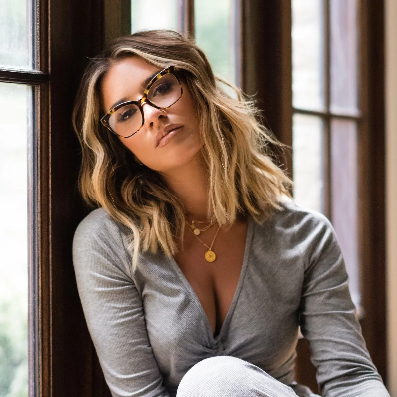 WINSTON - BLACK   PRESCRIPTION GLASSES
